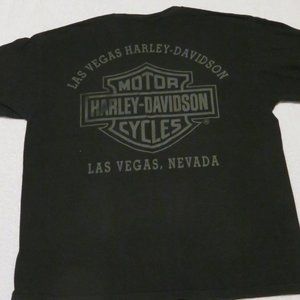 Black Harley Davidson t-shirt Las Vegas, NV XL